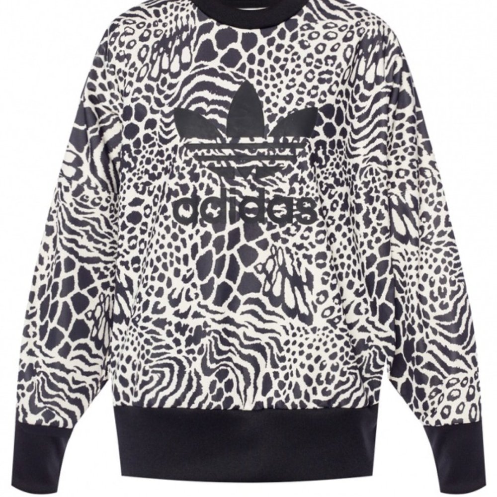 adidas Originals Leopard Print Sweatshirt Women's - Size L